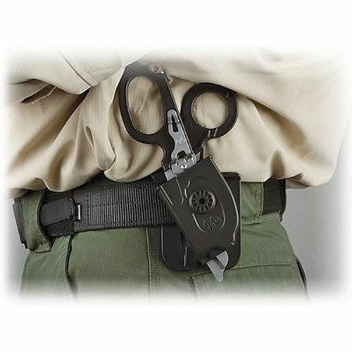 LEATHERMAN, Raptor Rescue, 6-in-1 Heavy-Duty Emergency/Trauma Shears, Made in the USA, Utility Holster Included